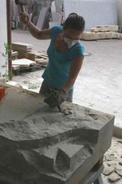 Steinmetzarbeiten und Sandsteinrekonstruktion für den Innen- und Außenbereich 